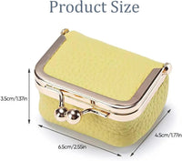 Genuine Leather Mini Jewelry Box