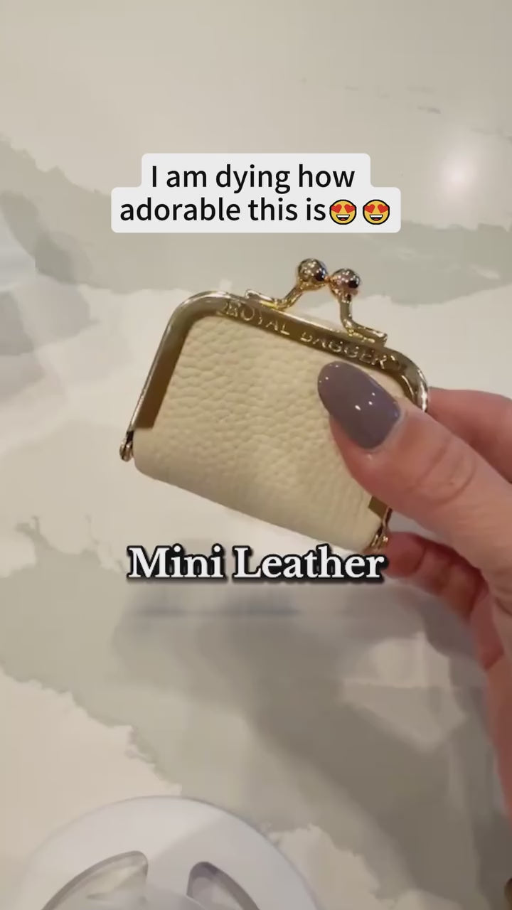 Genuine Leather Mini Jewelry Box video